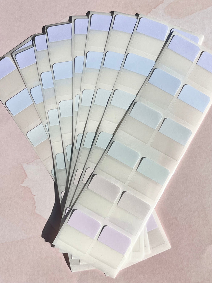 Pastel Organizational Sticky Tabs Bookmarks Kit