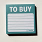 To Buy Blue Sticky Notes Notepad