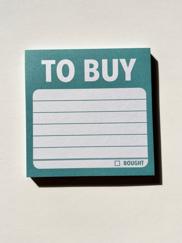 To Buy Blue Sticky Notes Notepad