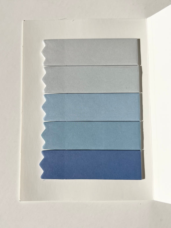 Gradient Blue Page Flags