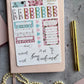 Spring in Paris Matte Stickers Kit - 4 Sheets