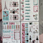 Spring in Paris Matte Stickers Kit - 4 Sheets