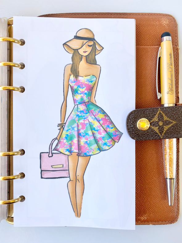Fashionista Functional Weekly Planner Inserts