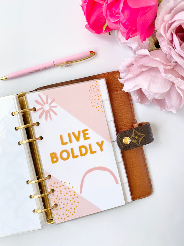 Pastel Dreams Motivational Dividers - Set of 6