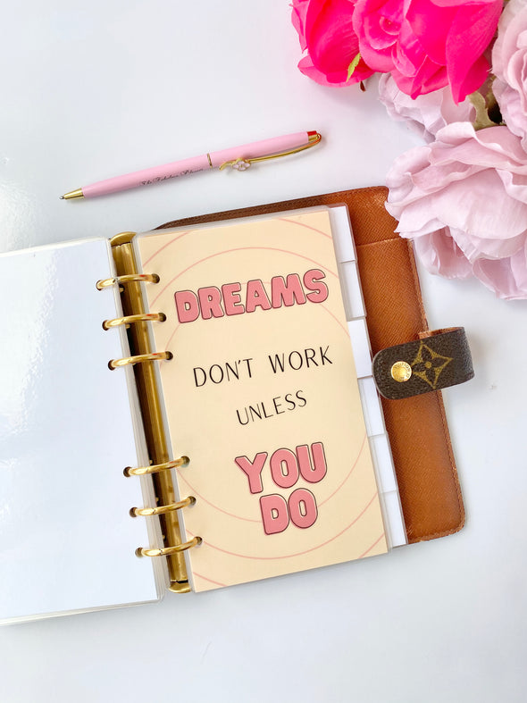 Pastel Dreams Motivational Dividers - Set of 6