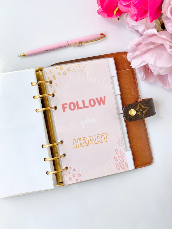 Pastel Dreams Motivational Dividers - Set of 6