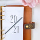 Minimalist Black Planner Weekly Inserts