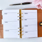 Minimalist Black Planner Weekly Inserts
