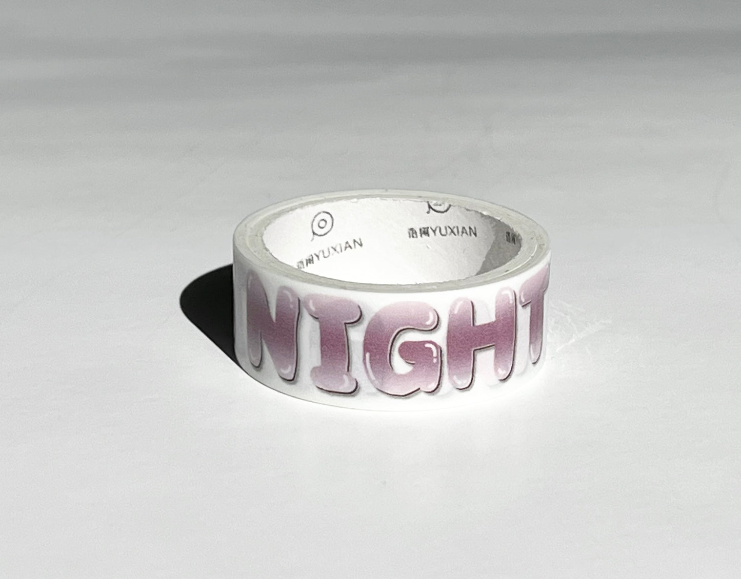 Days of the Week Bubble Text Functional Washi Tape