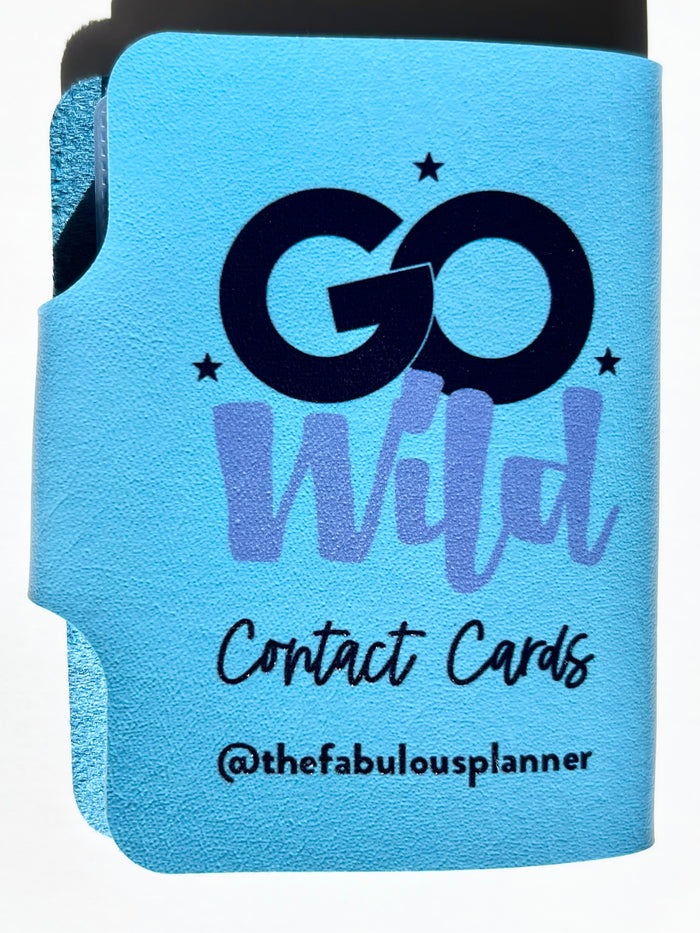 Go Wild D.C. Exclusive Contact Cards Holder Case
