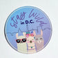 Go Wild DC Die-Cut Sticker Stay Wild