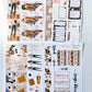Fall Spice Stickers Kit - 4 Sheets
