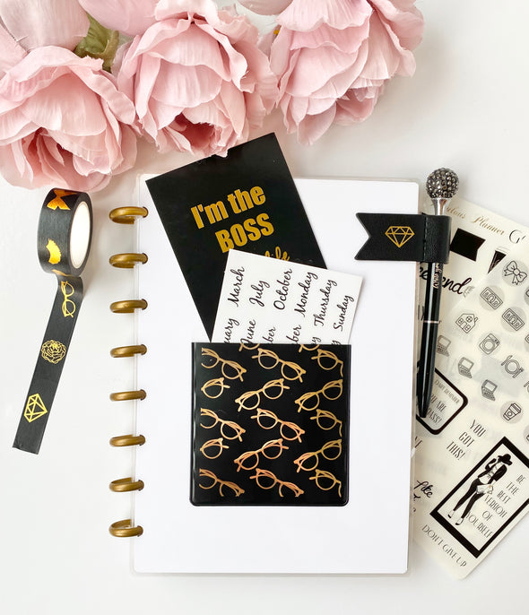 Combo Goal Digger Stickers and Notepad Accessories