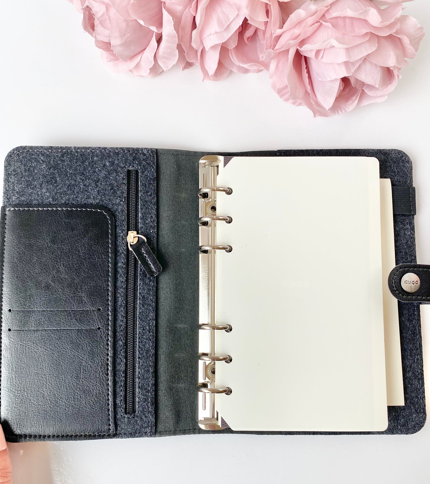 Medium Black Planner