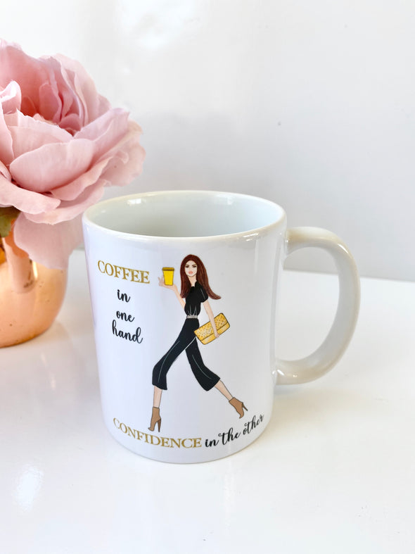 Confidence and Coffee Mug