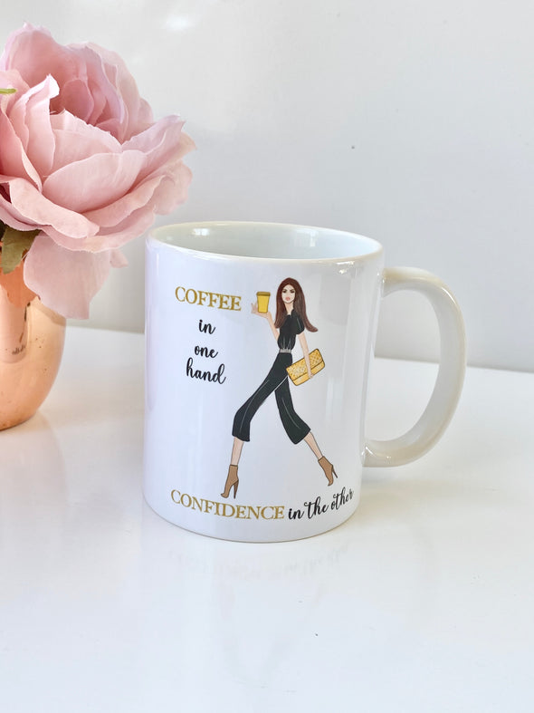 Confidence and Coffee Mug