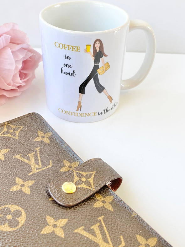 Confidence and Coffee Mug