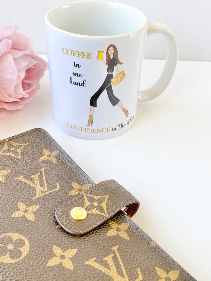 Confidence and Coffee Mug