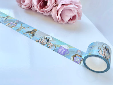 Ice Ice Baby Snow Girls Wide Washi Tape