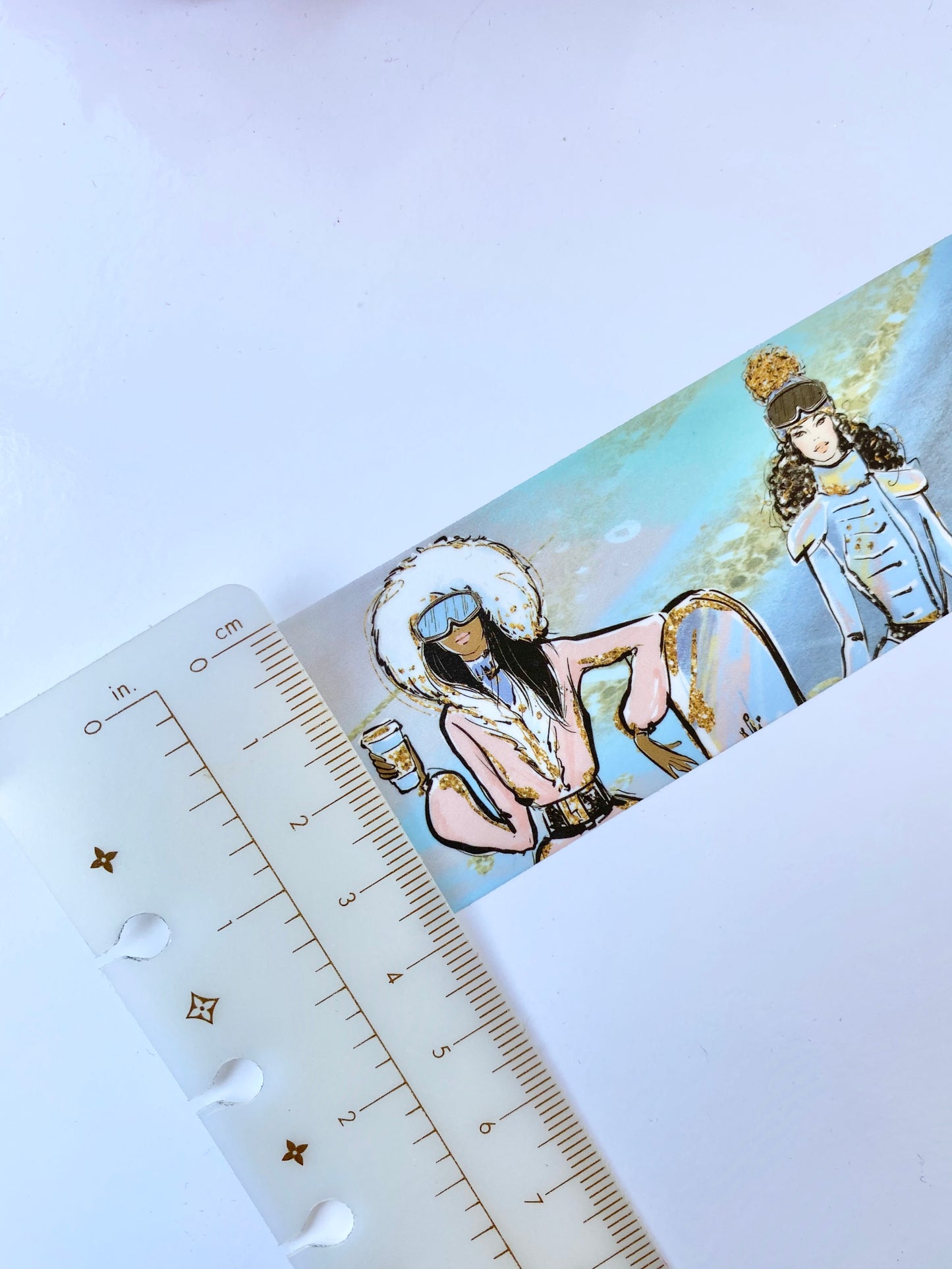 Ice Ice Baby Snow Girls Wide Washi Tape