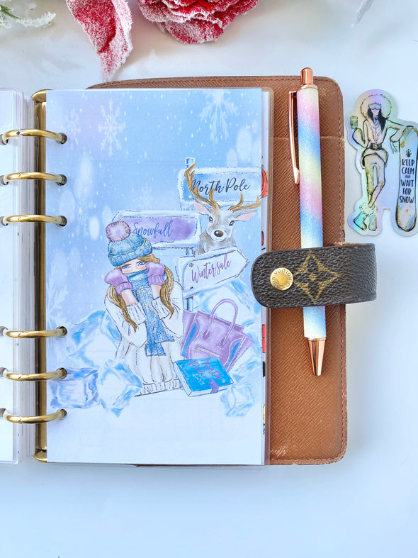 Ice Ice Baby Planner Weekly Inserts