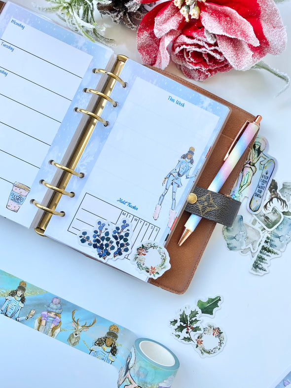 Ice Ice Baby Planner Weekly Inserts