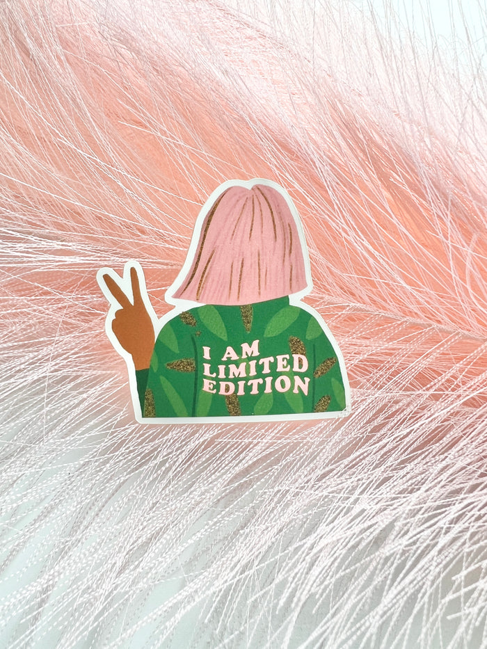 Female Empowerment I am Limited Edition Die Cut Sticker