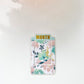Month Gold Foil Bookmark
