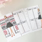 Spring in Paris Weekly Inserts Planner Pages