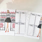 Spring in Paris Weekly Inserts Planner Pages