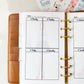 Spring in Paris Weekly Inserts Planner Pages