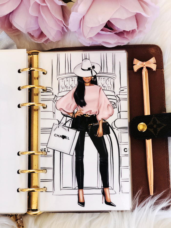 Chic Hat Lady Planner Dashboard