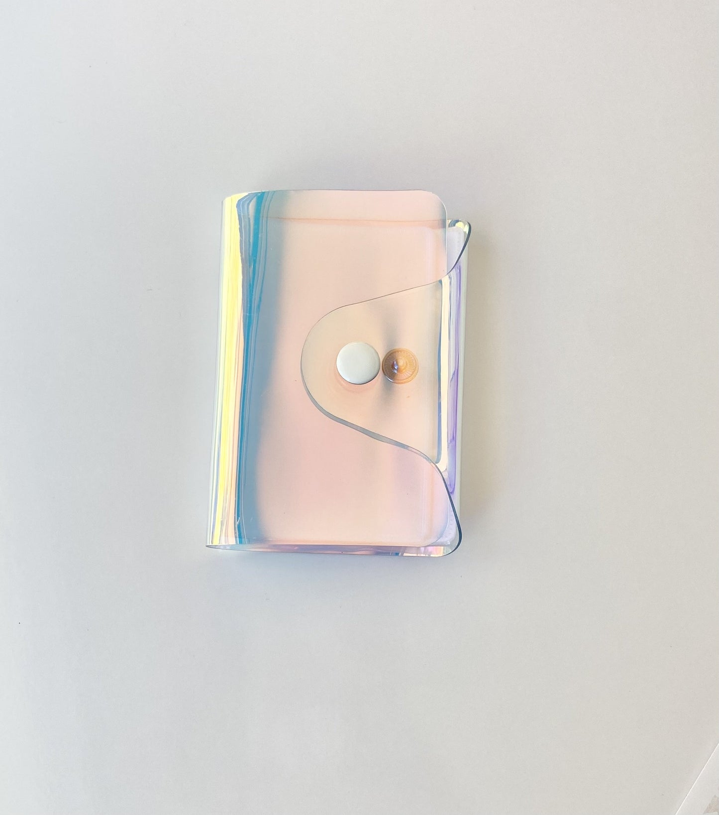 Clear Hologram Transparent  Credit Card/Mini Sticker Storage Holder