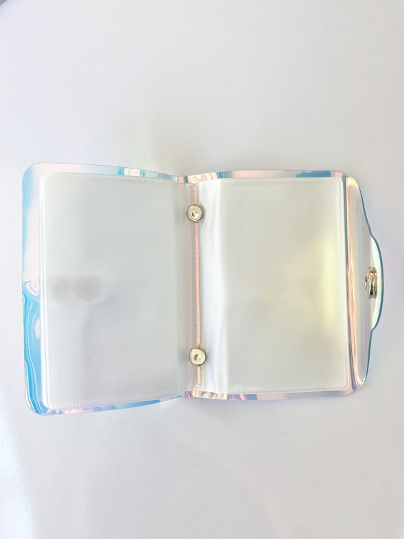 Clear Hologram Transparent  Credit Card/Mini Sticker Storage Holder