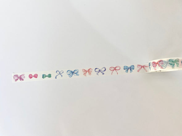 Watercolor Bow Washi Tape