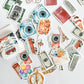 Travel Vinyl Die Cut Stickers
