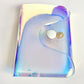Clear Hologram Transparent  Credit Card/Mini Sticker Storage Holder