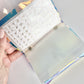 Clear Hologram Transparent  Credit Card/Mini Sticker Storage Holder
