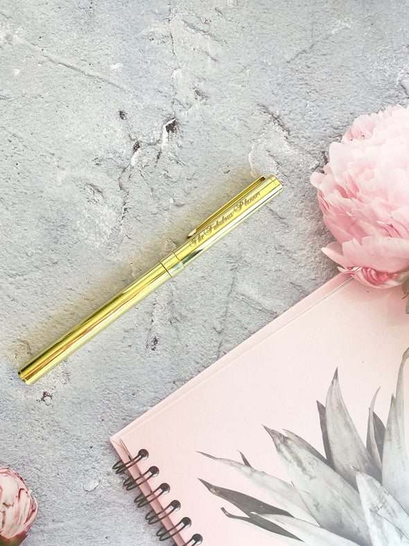 Gold Classic Gel Pen