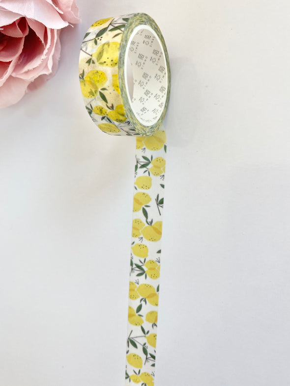 Lemon lemonade Washi Tape