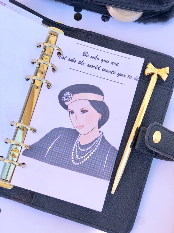 Coffee Lover Planner Weekly Inserts