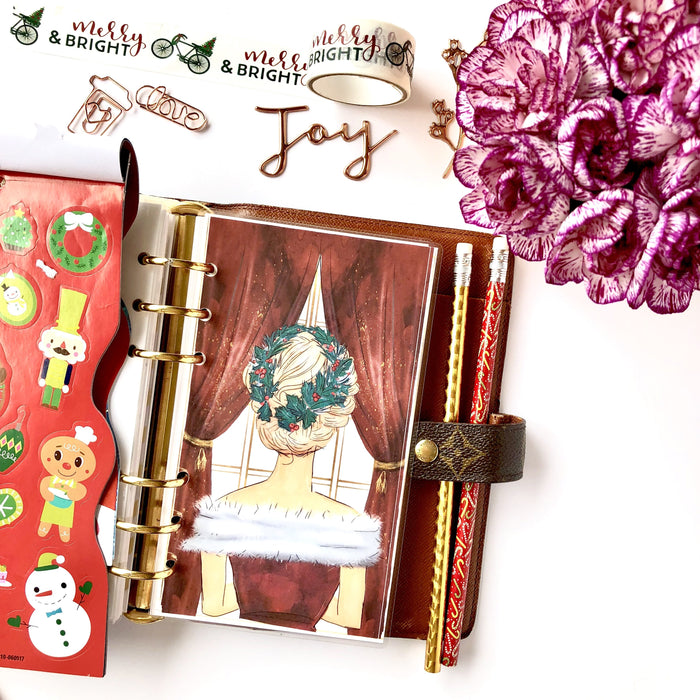 Christmas Girl Planner Dashboard