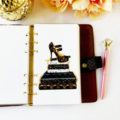 Shoes and Books Planner Dashboard