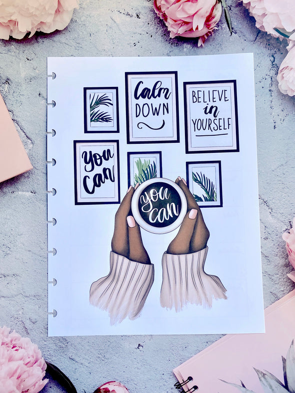 Mindfullness Collection Planner Weekly Inserts