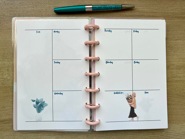 Summer Boho Collection Planner Weekly Inserts