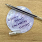 Purple Glitter Gel Pen