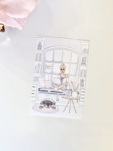 Cozy Quarantine Journal Card
