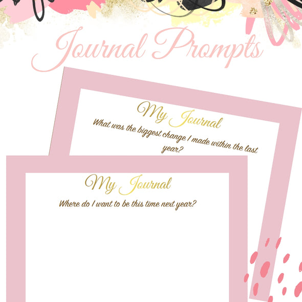 A5 Journal Prompts - Printable