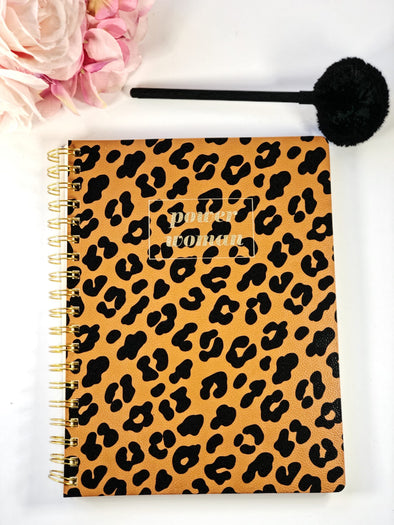 Power Woman Vegan Leather Journal