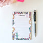 To Manifest Crystals Notepad